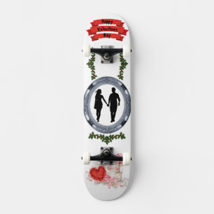 Je voor altijd liefhebben Romantische Valentijn Ar Skateboard