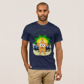 Je voudrais mon T-shirt d'étoiles de mer de dos de (Devant entier)