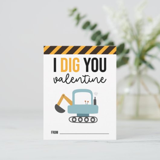 Je vous ai creusé les enfants Construction carte V (Debout devant)