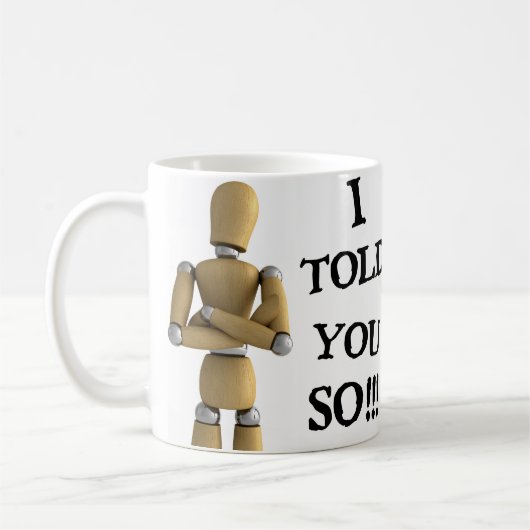 Je vous ai dit ainsi - la tasse (Gauche)