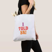 Je vous ai dit sac de citation (De près)