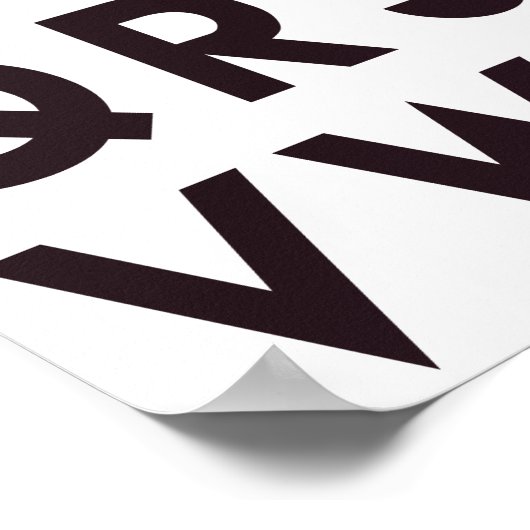 Je VOUS AIME - Belle affiche Alphabet (Coin)