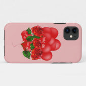 Je vous aime - iPhone 5 coque (Dos (Horizontal))