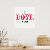 Je vous aime - Poster (Cuisine)