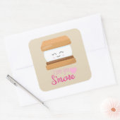 Je vous aime Smore word art un sticker (Enveloppe)