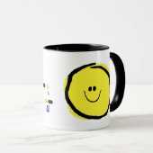 JE VOUS AIME tasse de code Morse (Devant droit)
