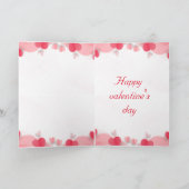 je vous aime valentines jour carte de voeux (Intérieur)