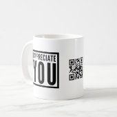 Je vous apprécie tasse de café (Devant gauche)