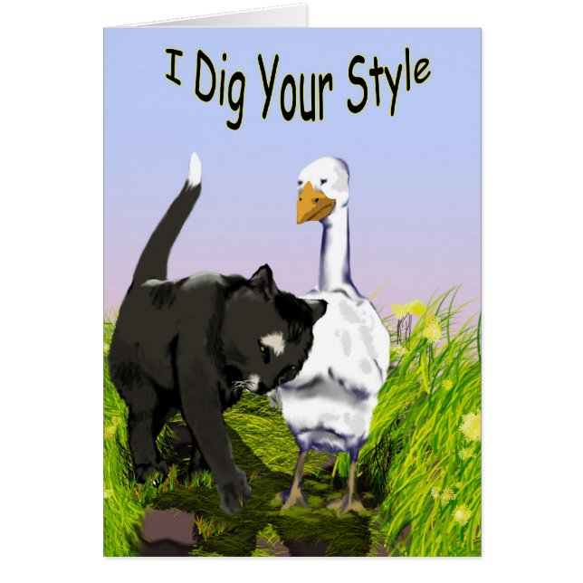 Je vous creuse carte (Devant)