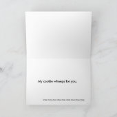 Je Vous Donne Ma Carte De Voeux Coeur (Intérieur)