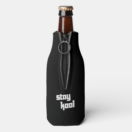 Je Vous Emmène Bière - Glacière de bouteille (Bouteille Dos)