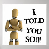 Je vous l'ai dit - Poster (Devant)