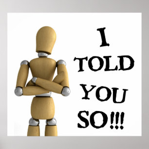 Je vous l'ai dit - Poster