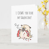 Je vous montre carte Saint-Valentin (Fleur jaune)