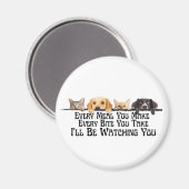 Je vous regarderai Drôle Chat et Aimant de Chien (Recto/Verso)