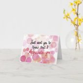 Je vous remercie - carte vierge (Fleur jaune)