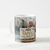 Je vous rendrai célèbre MrBeats Mug ! (Devant gauche)