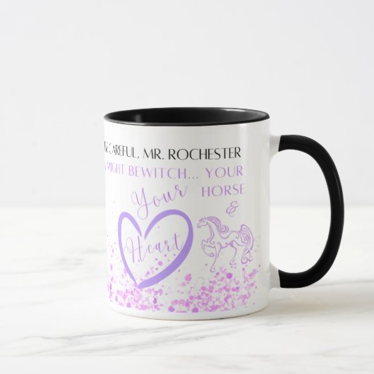 Je vous sortirai le coeur Jane Eyre Mug (Droite)