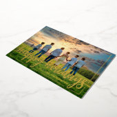 Je vous souhaite de bonnes vacances Photo Foil Car (Rotation)