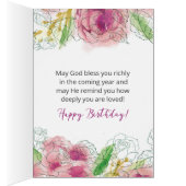 Je vous souhaite des bénédictions pour votre anniv (Intérieur (Droit))