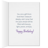 Je vous souhaite des bénédictions pour votre anniv (Intérieur (Droit))