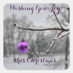 Je Vous Souhaite Joie À Ce Stickers De Noël