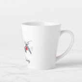 Je Vous Souhaite Joie Latte Mug (Droite)