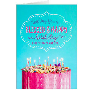 Je vous souhaite un anniversaire heureux et béni