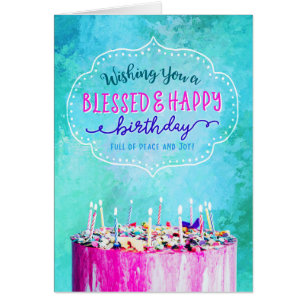 Je vous souhaite un anniversaire heureux et béni