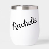 Je vous souhaite un doux bonhomme de neige de Noël (Arrière)