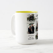 Je vous souhaite une bonne année avec amour Mug de (Devant gauche)