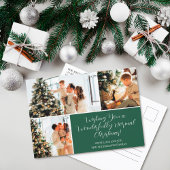 Je vous souhaite une carte de Noël normale