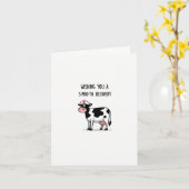 Je Vous Souhaite Une Récupération Douce Carte De V (Fleur jaune)