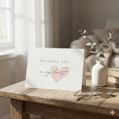 Je Vous Tiens Dans Mon Coeur Carte De Voeux