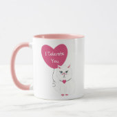 Je vous tolère Chat Sarcastique La Mug de la Saint (Gauche)