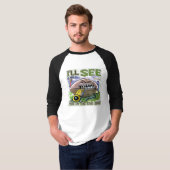 Je vous verrai dans la zone d'en-but ! T-shirt (Devant entier)