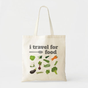 je voyage pour le Sac fourre-tout alimentaire