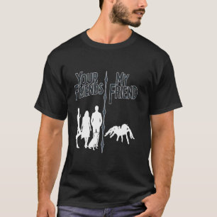 Je vrienden Mijn vriend Grappig introvert huisdier T-shirt