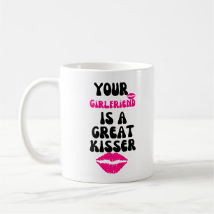Je Vriendin is een geweldige kisser. Koffiemok