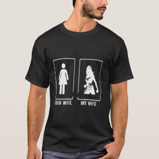 Je vrouw, mijn vrouw, feminisme t-shirt