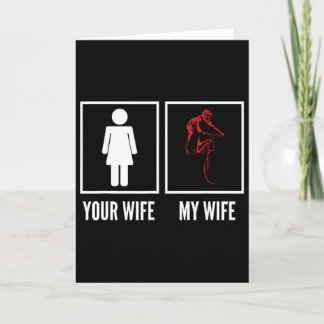 Je vrouw mijn vrouw motorrijder fietser mountainbi kaart