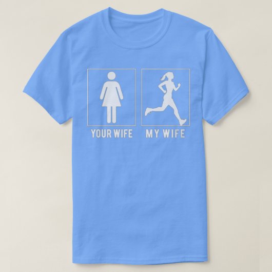 je vrouw mijn vrouw t-shirt (Design voorkant)