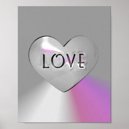 Je vult mijn hart met liefde poster