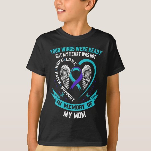 Je was klaar, maar mijn hart was niet mama Sui T-shirt (Voorkant)