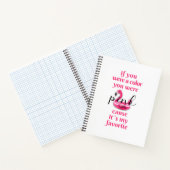 Je was Roze - Notitieboek (Binnen)