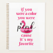 Je was roze - planner (Voorkant)