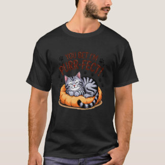 Je wed dat ik een volmaakt grappige kattenliefhebb t-shirt