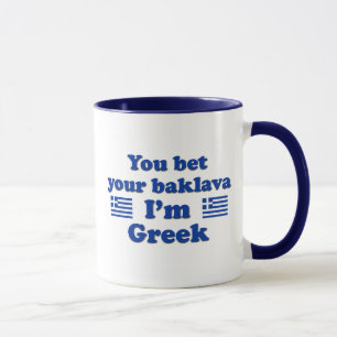 Je wed dat je Baklava ik Grieks ben 2 Mok
