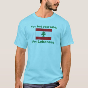 Je wed dat je kibbi ik Libanees ben T-shirt