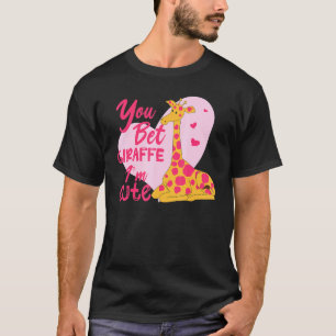 Je wedden dat Giraffe een schattige baby is T-shirt